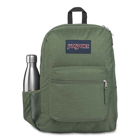 Mochila JanSport Cross Town Remix Verde 26 Litros