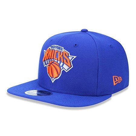 Boné New Era New York Knicks 950 Primary NBA aba reta azul