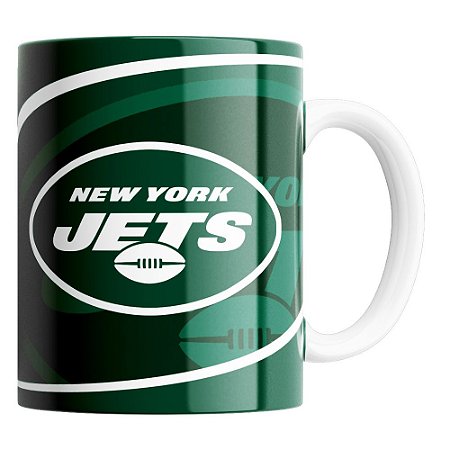 Caneca NFL New York Jets de Porcelana 325ml