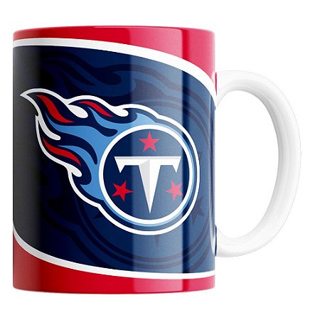 Caneca NFL Tennessee Titans de Porcelana 325ml