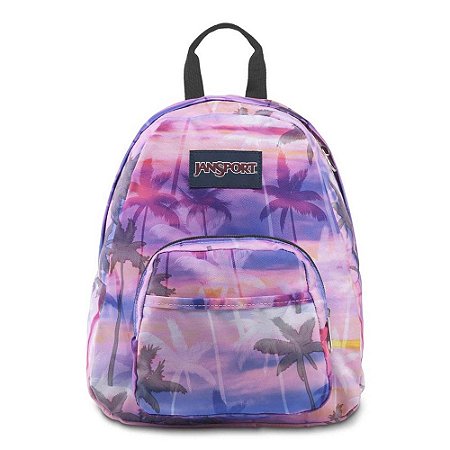 Mini Mochila JanSport Half Pint Palm Paradise 10,5 Litros