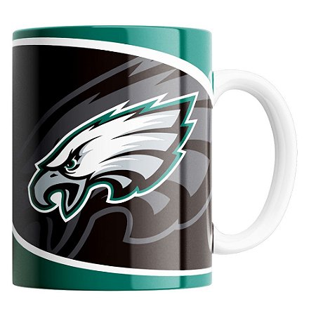 Caneca NFL Philadelphia Eagles de Porcelana 325ml