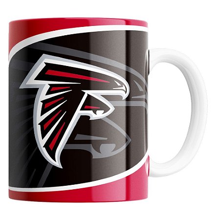 Caneca NFL Atlanta Falcons de Porcelana 325ml