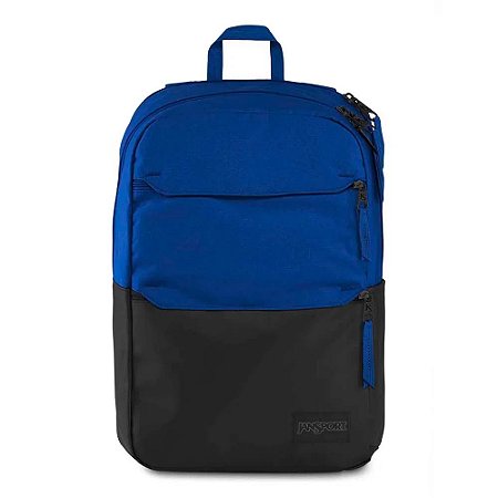 Mochila JanSport Ripley Azul e Preto 27 Litros