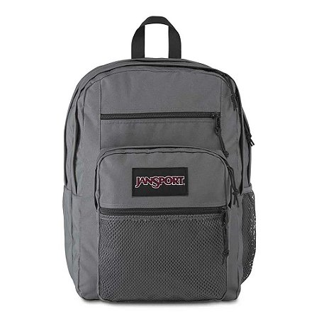 Mochila JanSport Big Student Cinza Escuro 34 Litros