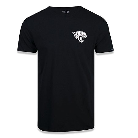 Camiseta New Era Jacksonville Jaguars Black Pack Preto