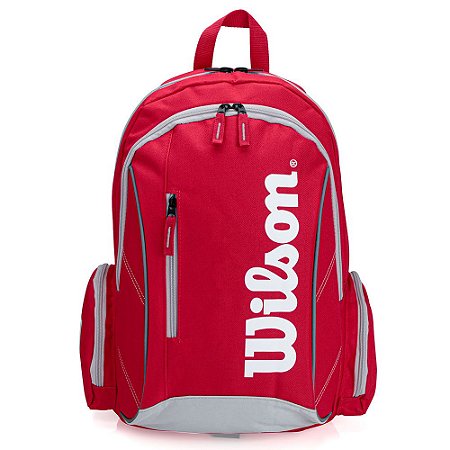 Mochila Wilson Esportiva Advantage II Vermelho e Branco