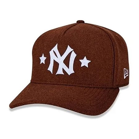 Boné New Era New York Yankees 940 Heritage Stars Aba Curva