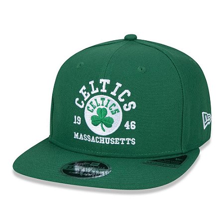 Boné New Era Boston Celtics 950 College Blocked Aba Reta