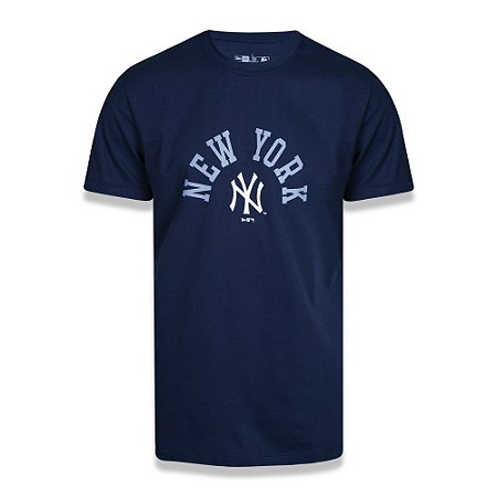 Camiseta New Era New York Yankees MLB Extra Fresh Azul