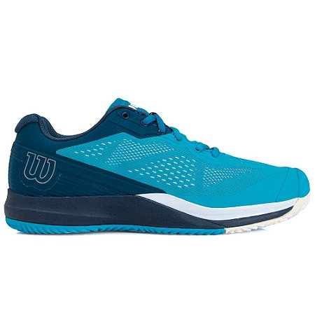 Tenis Wilson Rush Pro 3.5 Masculino Azul Branco