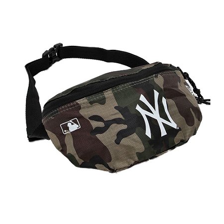 Pochete Waist Bag New Era New York Yankees MLB Camuflado