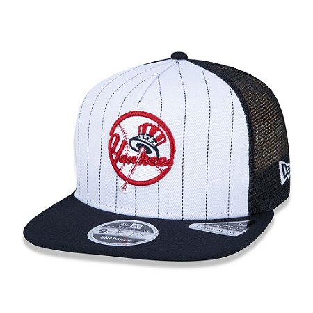 Boné New Era New York Yankees MLB 950 A-Frame Pinstripe Azul