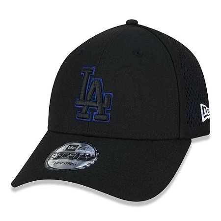 Boné New Era Los Angeles Dodgers MLB 940 Tech Overlap Preto