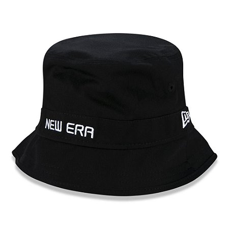 Chapéu Bucket New Era Core Script Preto