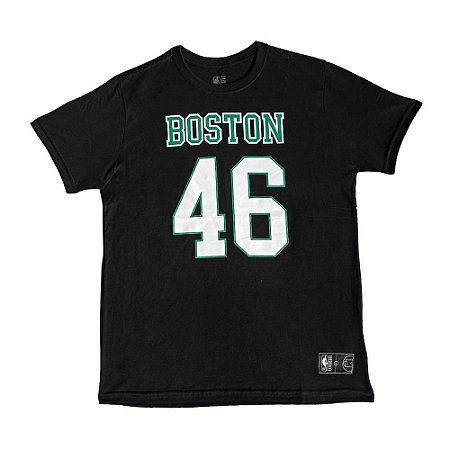 Camiseta NBA Boston Celtics Estampada Preto