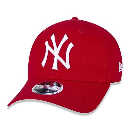Boné New Era New York Yankees 3930 League Basic Vermelho