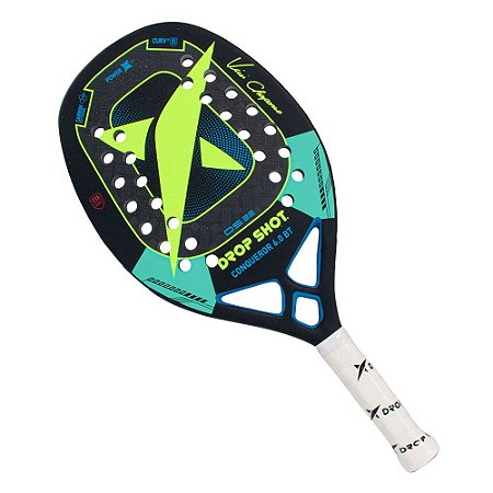 Raquete Beach Tennis Drop Shot Conqueror BT 6.0 Carbono