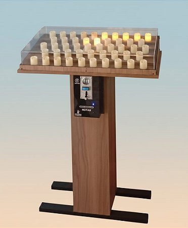 Velário Eletrônico 48 Velas Com Noteiro e Moedeiro Inteligente (LANÇAMENTO)