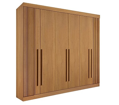 Guarda Roupa 6 Portas Dedoro  Da Vinci Plus Cinamomo Rapido