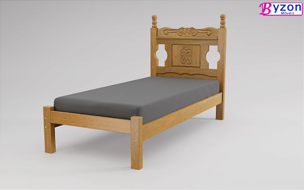 Cama Solteiro Sucupira LF