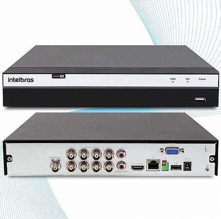 Dvr Multi Hd 08 Ch Imhdx 3008 Full HD INTELBRÁS ( SEM HD INTERNO)