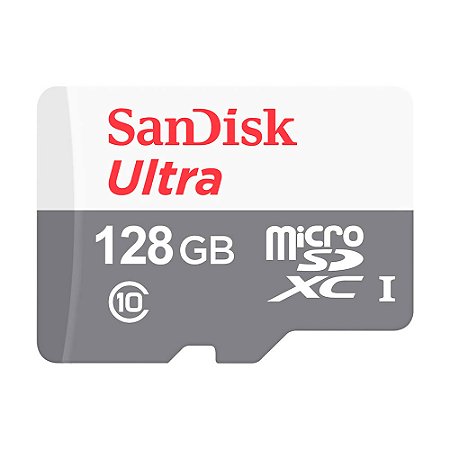 Cartão de memória SanDisk 128GB Ultra microSD Classe 10