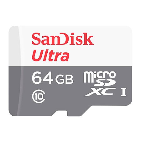 Cartão de memória SanDisk 64GB Ultra microSD Classe 10