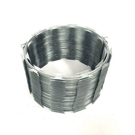 CONCERTINA AÇO GALVANIZADO 30CM DIÂMETRO (RENDIMENTO 8M)