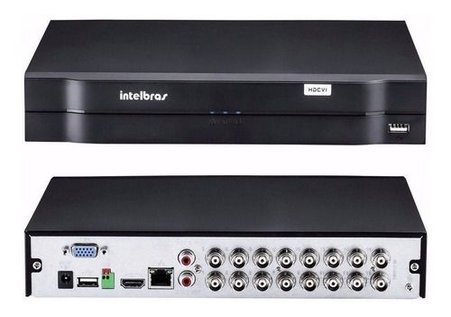 Dvr Multi Hd 16 Ch Mhdx 1016c INTELBRÁS (SEM HD INTERNO)