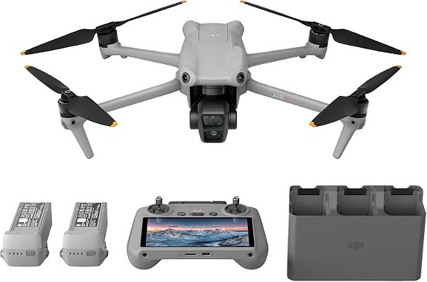 DRONE DJI AIR 3 FLY MORE COMBO RC 2 (COM TELA) - DJI037