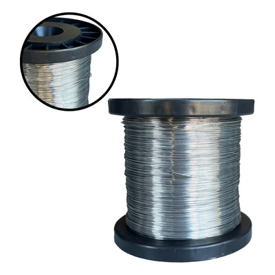 FIO DE ACO INOX 0,45 MM - ROLO 500 GRAMAS