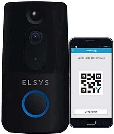 Video Porteiro Wi-Fi com Modulo Externo ELSYS