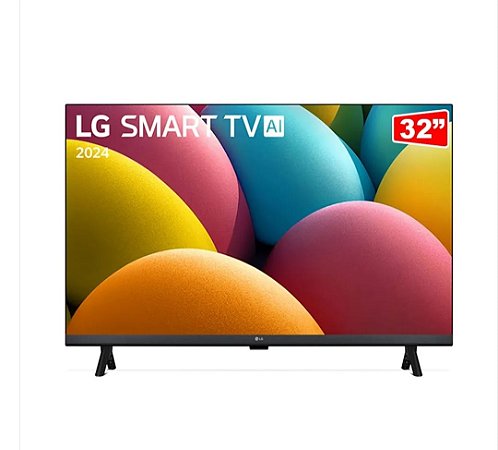 Smart TV 32" LG HD 32LR600B Preto