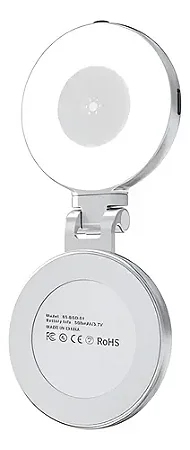 Luz Magnética para Telefone Selfie Com Espelho