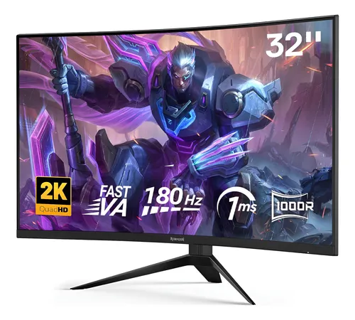 MONITOR CURVO REDRAGON HROTHGAR 31,5 POL 180HZ
