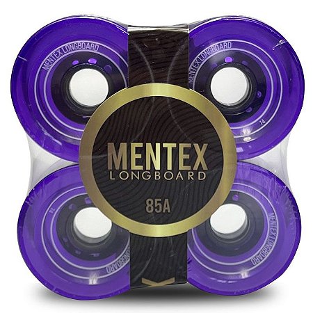 Rodas Longboards Mentex 74mm Clean Purple Importada