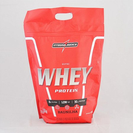 Nutri Whey Protein (1,8kg) - IntegralMedica - Loja de Suplementos - Bogos