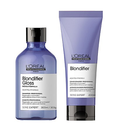 Kit L'Oréal Blondifier Gloss - Shampoo e Condicionador