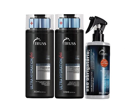 Kit Truss Ultra Hydration Plus - Shampoo + Condicionador + Uso Obrigatório