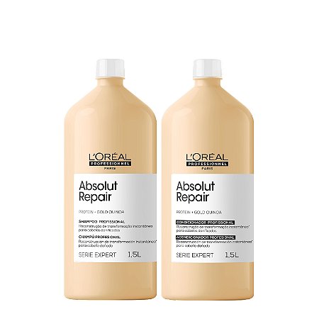 Kit L'Oréal Absolut Repair - Shampoo e Condicionador 1500ml