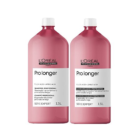 Kit L'Oréal Pro Longer - Shampoo e Condicionador 1500ml