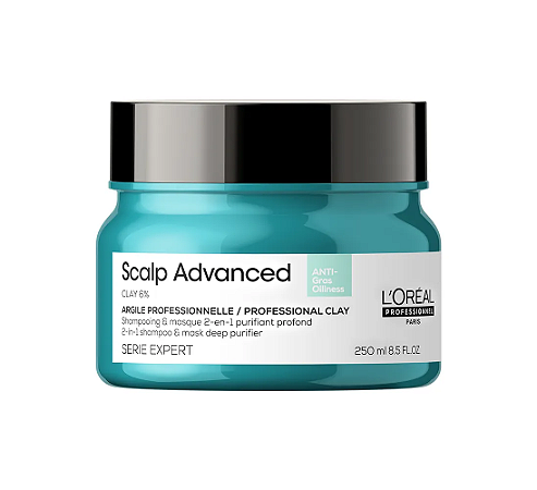 L'Oréal Professionnel Scalp Advanced - Argila Purificante 2 em 1 250ml