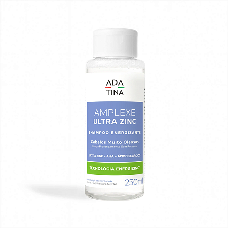 Ada Tina Amplexe Ultra Zinc - Shampoo Energizante 250ml