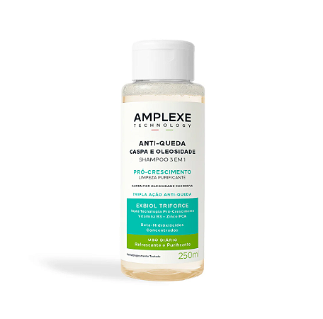 Ada Tina Amplexe Antiqueda Caspa e Oleosidade - Shampoo 250ml
