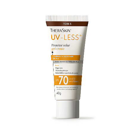 Theraskin UV-Less FPS 70 Tom 5 - Protetor Solar Gel Creme 40g