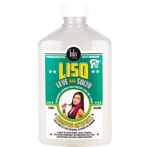 Lola Liso, Leve and Solto - Shampoo Antifrizz 250ml