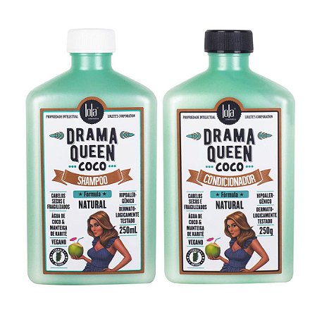 Kit Lola Drama Queen Coco - Shampoo e Condicionador