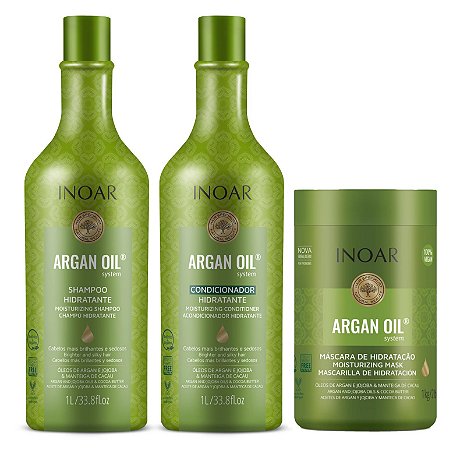 Kit Inoar Argan Oil - 3 Produtos