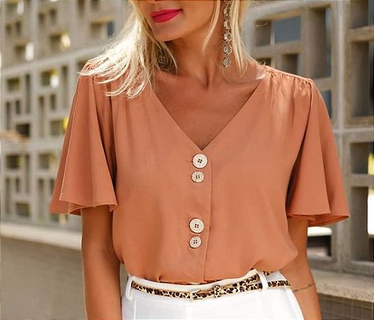 Blusa manga godê Clearance